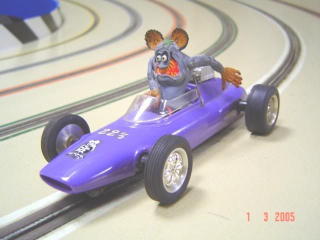 rat fink and gasser slot cars